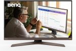⁦بين كيو شاشة EW2880U 28 انش IPS 4K، HDR، USB-C 60 واط، 90% DCI-P3، 3Wx2 SPK، تعديل الارتفاع، دوار، امالة، مزامنة فريز، جهاز تحكم عن بعد، اسود⁩ - الصورة ⁦4⁩