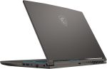 ⁦MSI لابتوب العاب رفيع A15 بالذكاء الاصطناعي، AMD رايزن 9 8945HS، 64GB DDR5 RAM، 4TB PCIe SSD، شاشة 15.6 انش FHD (1920x1080) 144Hz IPS، انفيديا جي فورس RTX 4060، كيبورد باضاءة خلفية، W11 برو، اسود⁩ - الصورة ⁦9⁩