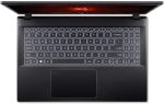 ايسر لابتوب العاب نيترو V15 بشاشة 15.6 انش ومعالج كور I5-13420H وذاكرة 16GB Ddr5 RAM وSSD 512GB وبطاقة رسومات انفيديا جيفورس Rtx 4050 6GB وويندوز 11 هوم انجليزي كيه بي / اسود اوبسيديان