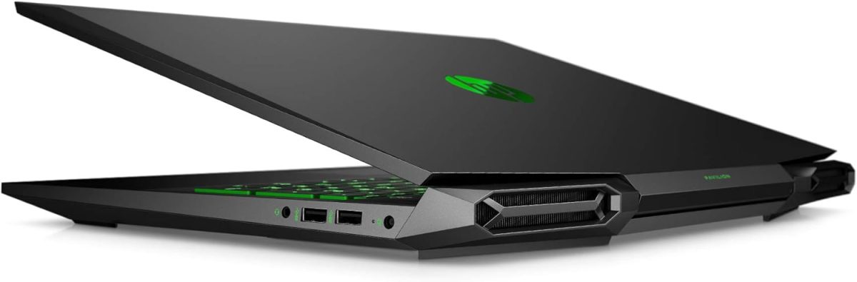 ⁦HP لابتوب العاب بافليون 15-DK0056WM / 15-DK0096WM - شاشة 15.6 انش FHD IPS، انتل كور i5-9300H، 8 جيجا، 256 جيجا اس اس دي، انفيديا جي تي اكس 1650 4 جيجا، ويندوز 10، كيبورد انجليزي، اسود (ضمان لمدة عام)⁩ - الصورة ⁦5⁩