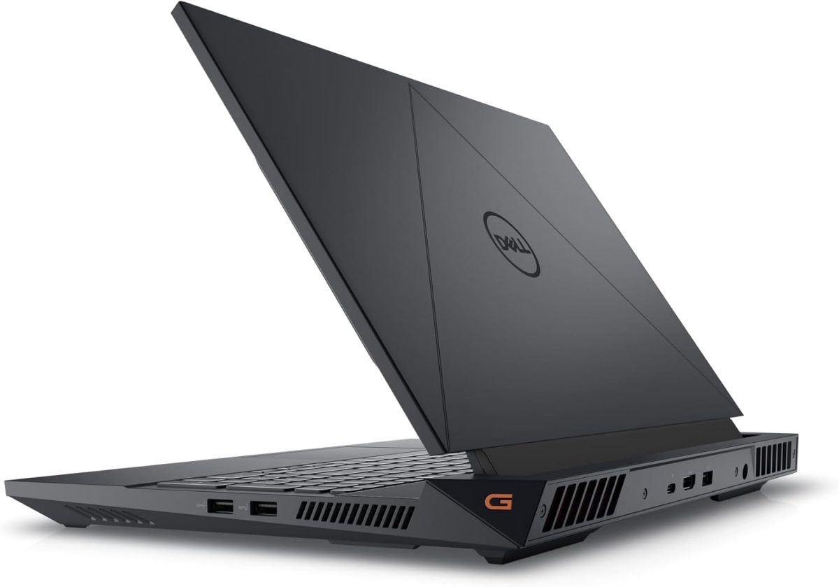 ⁦ديل لابتوب العاب G15 5530 بشاشة FHD 15.6 انش 120Hz ومعالج انتل 10 كور i5-13450HX (افضل من i7-12650H) وذاكرة RAM 16GB وSSD سعة 1TB وبطاقة عرض مرئي جيفورس RTX 3050 باضاءة خلفية USB-C وويندوز 11، اسود⁩ - الصورة ⁦7⁩