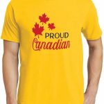 تي شيرت كندا للرجال - تي شيرت رجالي بتصميم كندا - تي شيرت مريح باكمام قصيرة للرجال كندا - تي شيرت كندا للرجال من القطن الناعم - تي شيرت تذكاري كندي