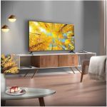 ⁦LG تلفزيون ذكي الترا اتش دي 4 كيه 55 بوصة سلسلة UQ7500، تصميم شاشة سينما 4K اكتيف HDR ويب او اس سمارت بتقنية الذكاء الاصطناعي ثينكيو - 55UQ75006LG (موديل 2022)⁩ - الصورة ⁦5⁩