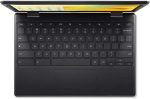 ⁦لابتوب كروم بوك 311 11.6 انش HD للاعمال والطلاب، انتل سيليرون N4500 4GB LPDDR4X RAM 64GB eMMC كاميرا ويب USB-C، بطاقة رسومات انتل UHD وواي فاي وبطارية تدوم حتى 10 ساعات، كروم او اس، اسود⁩ - الصورة ⁦5⁩