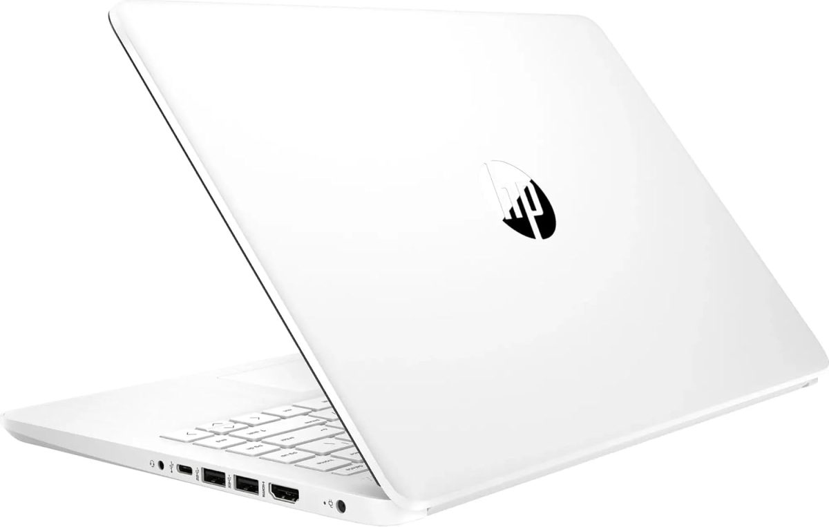 ⁦HP لابتوب اعمال 2025 للطلاب بشاشة HD 14 انش ومعالج انتل سيليرون رباعي النواة وRAM 16GB وذاكرة تخزين 320GB (بطاقة ذاكرة اي ام ام سي 64GB + بطاقة SD 256GB) واوفيس 365 لمدة عام وبطاقة رسومات انتل UHD⁩ - الصورة ⁦4⁩