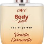 بلام بودي لوفين عطر فانيلا كاراميلو او دي بارفان سائل فاخر يدوم طويلا برائحة الكراميل اللذيذ للنساء برائحة الفانيليا والكراميل والفستق مناسب للسفر (50 مل)