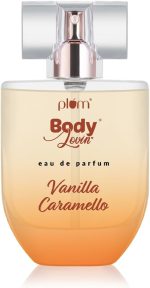 بلام بودي لوفين عطر فانيلا كاراميلو او دي بارفان سائل فاخر يدوم طويلا برائحة الكراميل اللذيذ للنساء برائحة الفانيليا والكراميل والفستق مناسب للسفر (50 مل)