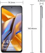⁦شاومي جوال بوكو M5s بذاكرة RAM 6GB وذاكرة تخزين 128 انش FHD + AMOLED دوت ديسبلاي 64MP وكاميرا رباعية بتقنية الذكاء الاصطناعي ميديا تيك هيليو G95 يدعم الشحن السريع 33 واط⁩ - الصورة ⁦2⁩