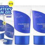 اي اس ان تري جل الشمس المائي باصدار مزدوج من حمض الهيالورونيك 50 مل × 2 اي ايه | اصدار خاص مع اثنين من واقيات الشمس | واقي من الشمس من نوع جل مائي