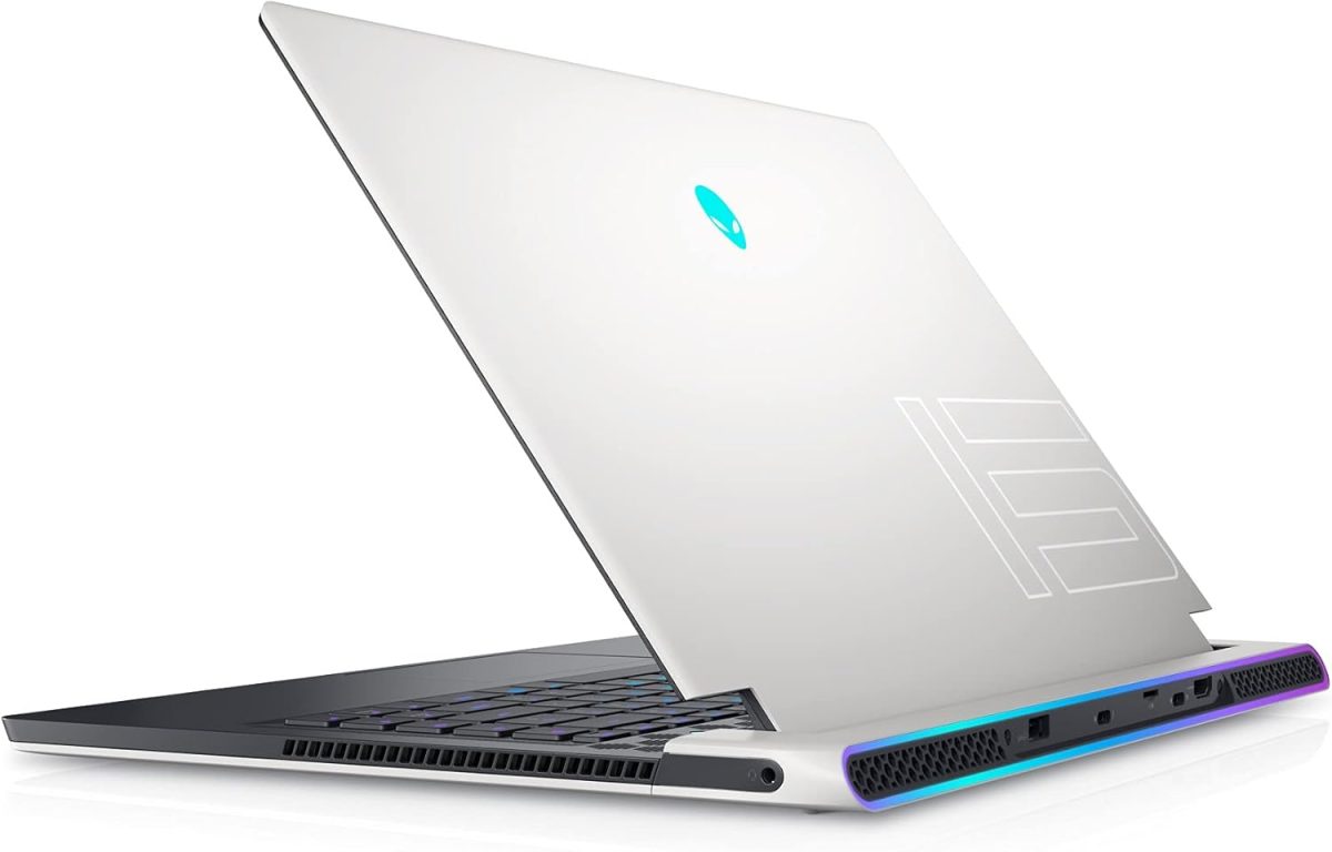 ⁦الينوير لابتوب العاب X15R1، شاشة 15.6 انش FHD (1920x1080) 360Hz 1 مللي ثانية، معالج انتل كور i7-11800H، ذاكرة RAM DDR4 16GB، SSD 1TB، انفيديا جيفورس RTX 3070 DDR6، ويندوز 11 هوم، ضوء القمر⁩ - الصورة ⁦7⁩