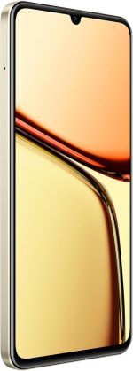 ⁦ريلمي C61 4G | ثنائي شرائح الاتصال | ذاكرة RAM 6GB + تخزين 256GB | كاميرا 50MP AI | شاشة 6.75 انش 90Hz | بطارية 5000mAh | اندرويد 14 (ذهبي لامع)⁩ - الصورة ⁦3⁩
