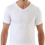 تيشيرت داخلي قطن ابيض برقبة على شكل حرف V للرجال من ارما (عبوة من 3 قطع) صنع في تركيا