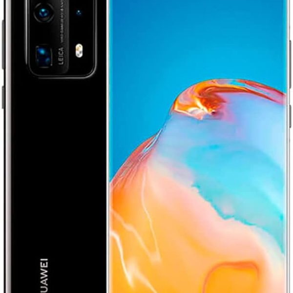 هواوي P40 برو بلس 5G ELS-N39 512 جيجابايت ذاكرة رام 8 جيجابايت النسخة العالمية - اسود سيراميك