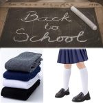 ⁦ChicAbode Girls Knee High Socks for Dress, Fashion Knit Socks, Ribbed School Uniform Socks 3 Pairs Seamless Tube Socks Unisex Kids Socks 8-10 Years Old⁩ - الصورة ⁦3⁩