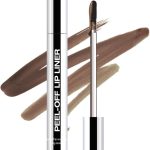 احمر شفاه قابل للتقشير من ال سي اتش واي اي - تاتو شفاه مات يدوم طويلا بلون بني داكن، محدد شفاه مقاوم للماء والانتقال غني بحمض الهيالورونيك وفيتامين E، احمر شفاه نباتي لم يتم اختباره على الحيوانات (#4