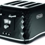 ديلونجي محمصة خبز بريليانت بـ4 فتحات، اعادة تسخين، تذويب و6 اعدادات تحمير، صينية فتات قابلة للازالة، CTJ4003BK، اسود