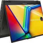 اسس لابتوب فيفوبوك S 16 فليب 2023 للاعمال 16 انش WUXGA IPS شاشة لمس 14 نواة انتل i9-13900H 16GB DDR4 1TB SSD بطاقة رسومات انتل ايريس Xe واي فاي 6E كيبورد باضاءة خلفية ويندوز 11 هوم مع USB 32GB