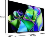⁦LG تلفزيون ذكي اوليد ايفو C3 48 بوصة 4K 2023 OLED48C36LA.AMAG | ضمان لمدة عام⁩ - الصورة ⁦10⁩