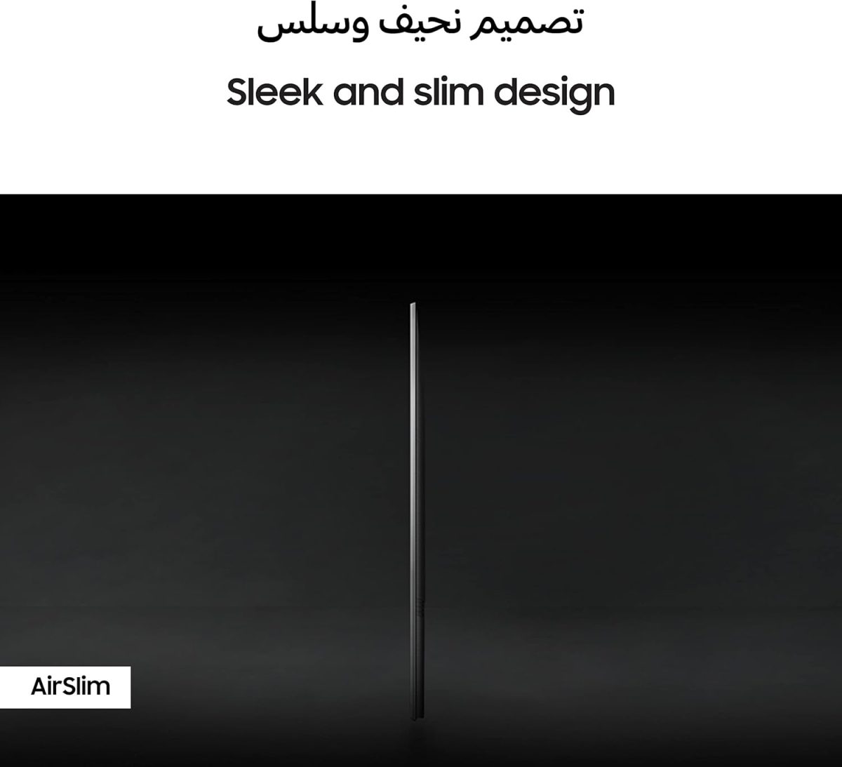 ⁦سامسونج تلفزيون 50 بوصة QLED كوانتوم دوت HDR10+ اير سليم هاب - QA50Q60CAUXZN - موديل 2023 - ضمان لمدة عام (اصدار الامارات العربية المتحدة) (مجدد)⁩ - الصورة ⁦7⁩