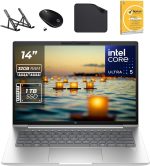 HP لابتوب برو بوك 440 G11 بشاشة 14 انش ومعالج انتل الترا 5-125U وذاكرة RAM DDR5 سعة 32GB وSSD 1TB وويندوز 11 برو (يتضمن حامل لابتوب + ماوس لاسلكي + مضاد للفيروسات + قاعدة ماوس) - 9Y7Q2ET