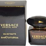 عطر فيرساتشي - فيرساتشي كريستال نوار - عطور للنساء، 5 مل او دي تواليت بخاخ (صغير)