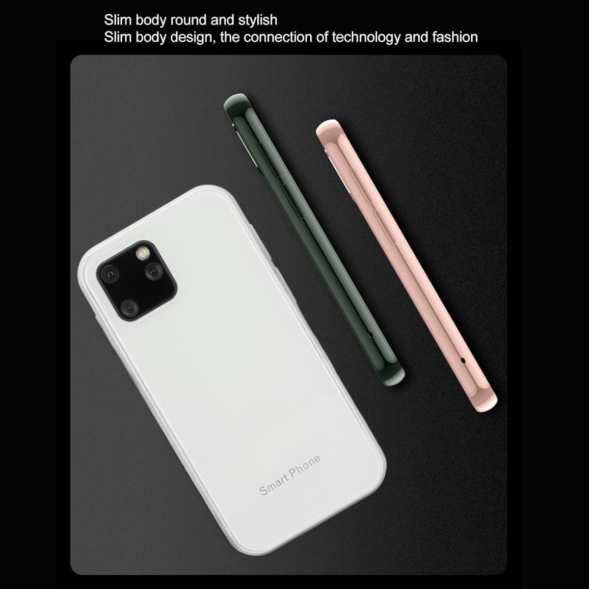 ⁦هاتف ذكي صغير ثنائي شرائح الاتصال 3G، ذاكرة RAM 1GB وروم 8GB، اندرويد 6.0 غير مقفل للاطفال الصغار، شاشة 2.5 انش جيب (ابيض)⁩ - الصورة ⁦7⁩