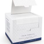 منشفة وجه للاستعمال مرة واحدة من كاليد® - مناشف وجه ناعمة ذات اساس حيوي فائق الامتصاص - مناديل وجه جافة 10 انش × 12 انش للبشرة الحساسة - مناديل وجه لازالة المكياج - صندوق قابل لاعادة الاغلاق - 50 قطعة