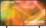 ⁦سامسونج تلفزيون سمارت 50 بوصة فئة كريستال 8 سلسلة 4K UHD HDR UA50AU8000UXZN، موديل 2021، اسود⁩ - الصورة ⁦2⁩