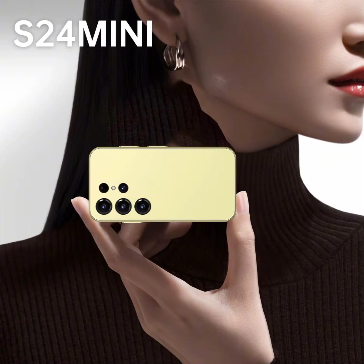 ⁦هاتف ذكي S24 الترا صغير، ذاكرة RAM 8GB وذاكرة روم 512GB، شريحتين اتصال، شاشة HD 3.5 انش، بطارية 2600mAh، كاميرا رباعية، معالج رباعي النواة، الوان متعددة⁩ - الصورة ⁦3⁩