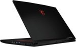 ⁦MSI لابتوب العاب Gf63 رفيع 12Ucx بشاشة 15.6 FHD 144Hz ومعالج انتل كور I5 12450H وذاكرة RAM 8GB وSSD 512GB وانفيديا جيفورس Rtx 2050 4GB وكيبورد انجليزي باضاءة خلفية وويندوز 11 هوم مقاس 48×33×9 سم، اسود⁩ - الصورة ⁦4⁩