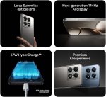 ⁦شاومي جوال 14T 5G، تيتان بلاك (12GB RAM+256GB) | ميديا تيك 8300 الترا | شاشة اموليد 6.66 انش 144Hz | كاميرا لايكا ثلاثية 50+50+12MP كاميرا امامية 32MP | مكبر صوت خارجي شاومي مجاني⁩ - الصورة ⁦4⁩