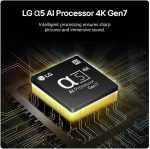 ⁦LG جهاز تحكم عن بعد ذكي نانو سيل نانو 81 بدقة 4K مقاس 75 بوصة بتقنية الذكاء الاصطناعي Hdr10 Webos24 2024 75Nano81T6A. لون اسود⁩ - الصورة ⁦6⁩