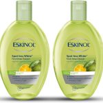 ايسكينول منظف عميق للوجه من سبوتليس وايت، 225 مل، عبوة مزدوجة | مع مستخلصات كالامانسي | تركيبة تنظيف دقيقة ومضادة للبكتيريا | تونر لتفتيح البشرة للرجال والنساء