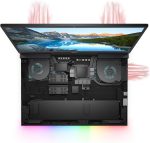 ⁦ديل نوت بوك G7-7700-i7-10750H/16GB/1TB SSD/8GB انفيديا RTX 2070 (TM)/بدون او دي دي/17.3 انش FHD/ويندوز 10 هوم/انجليزي عربي/اسود + شاشة العاب ديل 24 مجانية- S2421HGF - 60.47 سم (23.8 انش) - اسود (مجدد)⁩ - الصورة ⁦5⁩