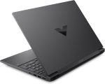 ⁦HP لابتوب العاب فيكتوس 15-fb0028ne بشاشة FHD مقاس 15.6 انش ومعالج AMD رايزن 7 وذاكرة RAM 16GB وSSD 512GB وبطاقة رسومات انفيديا جيفورس RTX 3050 Ti وويندوز 11 هوم وكيبورد انجليزي وعربي، فضي ميكا⁩ - الصورة ⁦4⁩