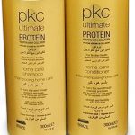 بي كي سي ألتيمات بروتين الكيراتين مع الكولاجين شامبو مع بلسم العناية المنزيلة 300 مل