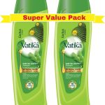 فاتيكا ناتشرالز شامبو للتحكم في تساقط الشعر - 2 × 400 مل | غني بمستخلصات الصبار والجرجير | للشعر الضعيف والمعرض لتساقط الشعر | مع زيوت فاتيكا المغذية | عبوة اقتصادية للغاية من قطعتين