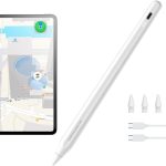 ESR قلم ايباد فايندمي من جيو متوافق مع ايباد 2018-2024، قلم ايباد برو مع اختصارات سهلة وشحن سريع لايباد برو 12.9/13/11 واير 5/4/13/11 و7/8/9/10 وميني 5/6/7، ابيض