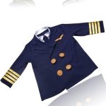 زي طيار سويت سفن كيدز للاولاد - مجموعة ملابس تظاهرية (3-8 سنوات، 80-110 سم) تحفز خيال طفلك!