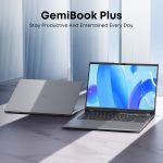 ⁦تشو وي لابتوب جيمي بوك بلس 15.6 انش، 512GB SSD 16GB LPDDR5، انتل N100 (حتى 3.4GHz، TDP 15W)، ويندوز 11، 1TB SSD اكسبند، IPS FHD 1920×1080، HDMI، واي فاي 6، بلوتوث 5.2، USB 3.0، كاميرا ويب⁩ - الصورة ⁦8⁩