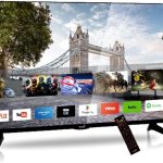 تلفزيون ذكي LED بدقة FHD مقاس 43 بوصة من ايكونا - تصميم بدون حواف ووضوح فائق للصورة وصوت فائق الوضوح وميزات توفير الطاقة الذكية