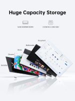 ⁦لابتوب من اسيماجيك، 16GB DDR4 512GB SSD 16 انش، ويندوز 11 مع معالج انتل 12 N97 (حتى 3.6GHz)، شاشة FHD 1920P، هيكل معدني، واي فاي 6، USB3.2⁩ - الصورة ⁦5⁩