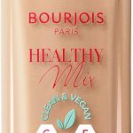 بورجوا كريم اساس هيلثي ميكس كلين - كريم اساس سائل، تركيبة نباتية، مكياج - 53W بيج فاتح، 30 مل (1.1 اونصة)