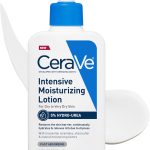 سيرا في لوشن مرطب مكثف، هيدرو-يوريا + زبدة الشيا، لوشن للجسم للبشرة الجافة، يخفف علامات البشرة الجافة للغاية، كريم مرطب غير دهني للبشرة الخشنة والضيقة والحمراء والحكة، 8 اونصة