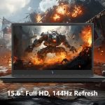 ⁦ايسر لابتوب العاب نيترو في بشاشة 15.6 انش FHD IPS 144Hz ومعالج AMD رايزن 5 7535HS سداسي النواة جيفورس RTX 4050 و16GB DDR5 و1TB SSD وويندوز 11 وBK وشنطة لابتوب وقاعدة ماوس TWE⁩ - الصورة ⁦3⁩