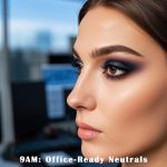 ⁦ميو وانجو باليت ظلال عيون غير لامعة مكونة من 35 لون مقاوم للماء والعرق من رقائق معدنية لامعة تدوم طويلا من 35 لون⁩ - الصورة ⁦6⁩