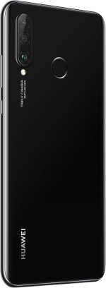 ⁦هواوي هاتف ذكي P30 لايت 128GB 6.1 انش FHD ديودروب مع كاميرا ثلاثية عريضة للغاية 48MP، ذاكرة RAM 4GB، اندرويد 9.0 بدون شريحة اتصال، شريحة واحدة، اصدار المملكة المتحدة، اسود⁩ - الصورة ⁦8⁩