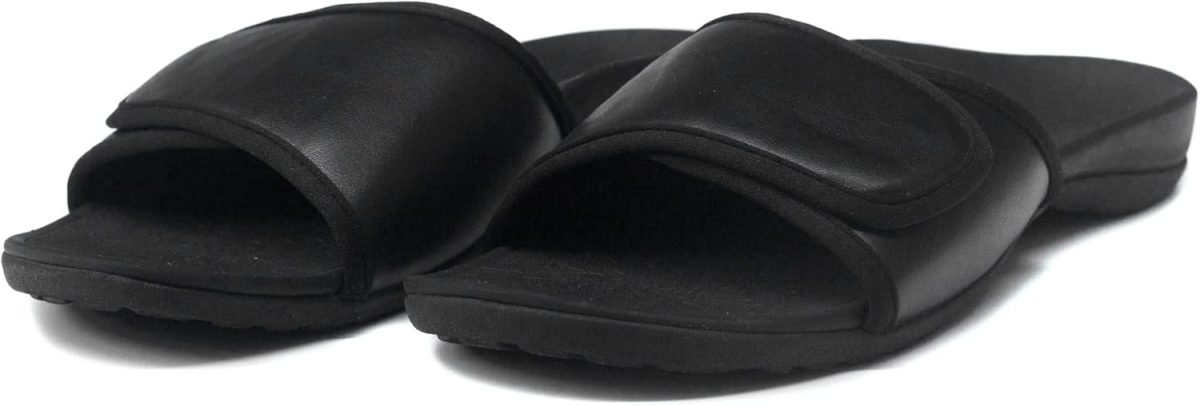 Lifebalance Plantar Fasciitis Feet Arch Support Slippers for Men | Reduce Foot & Heel Pain and Improve Posture | Mens Slippers