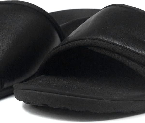 Lifebalance Plantar Fasciitis Feet Arch Support Slippers for Men | Reduce Foot & Heel Pain and Improve Posture | Mens Slippers