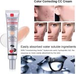 ⁦LBOYLOVE® Color Correcting CC Cream with SPF 25, Coverage Lightweight Foundation, Hydrating Serum, Even Skin Tone Makeup and Skin Care, Boost Radiance, Refine Skin Texture, Avoid Sun Damage (Light)⁩ - الصورة ⁦5⁩